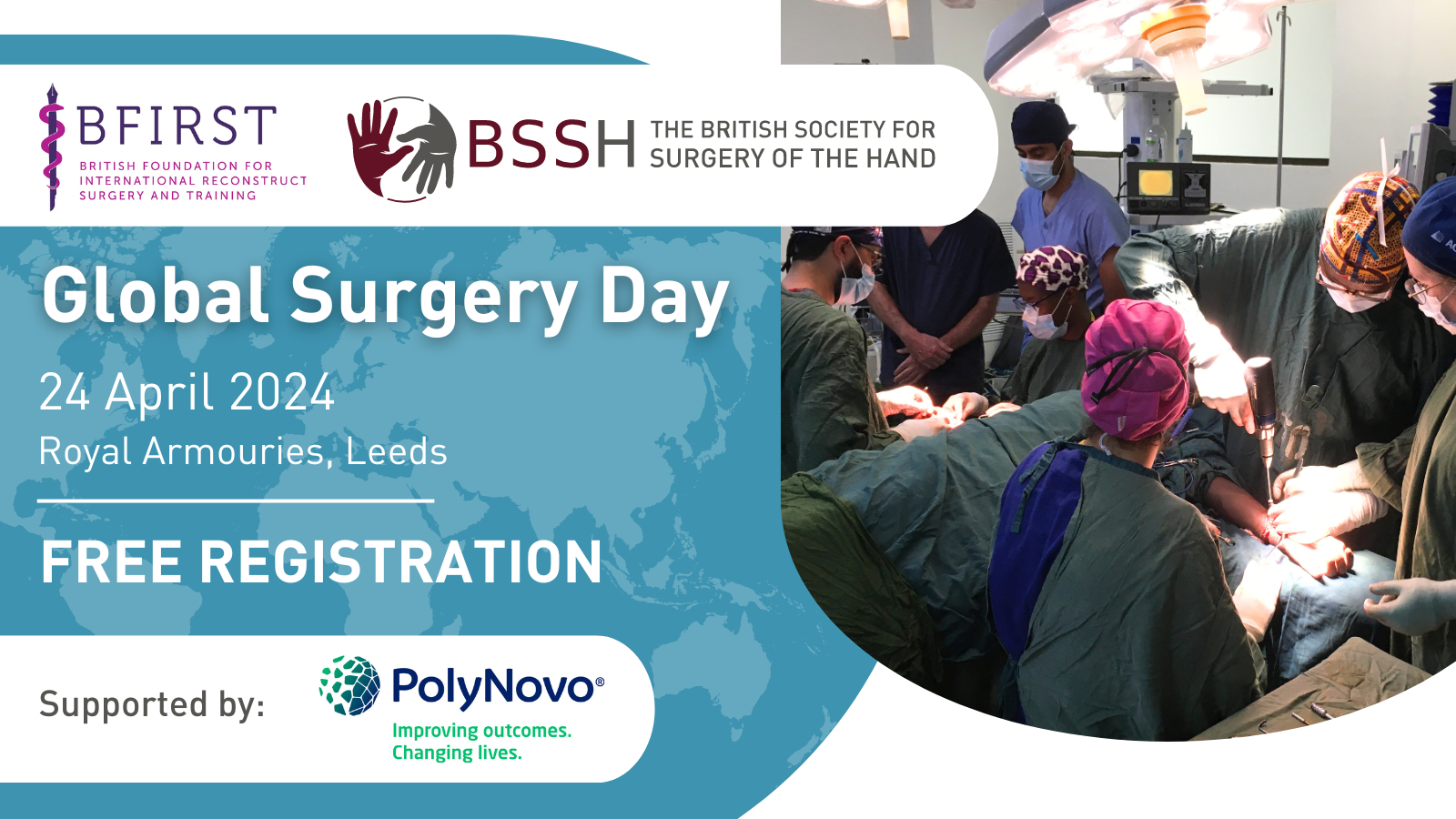 BSSH / BFIRST Global Surgery Day 2024 The British Society for Surgery